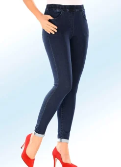 Damen Mona Schlupfhosen|Lange Hosen<Super softe Jegging-Jeans