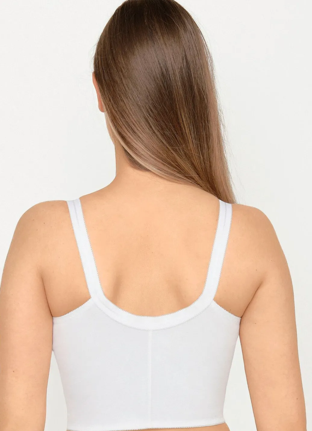 Hot Susa BH in langer Form, mit Vorderverschluss Damen Vorderverschluss-Bh|Bh Ohne Bügel