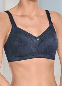 Best Susa BH mit Elastikspitze Damen Bh Ohne Bügel