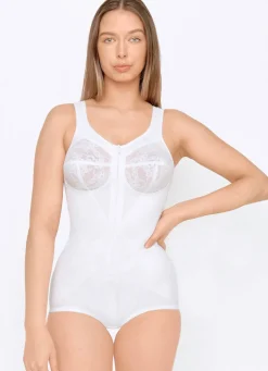 New Susa Hosenkorselett mit Vorderreißverschluss Damen Korseletts