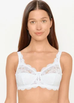 Hot Susa Zweierpack BH mit zarter Elastikspitze Damen Bh Ohne Bügel|Bh Mit Spitze
