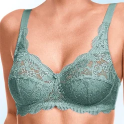 Best Susa Zweierpack BH mit zarter Elastikspitze Damen Bh Ohne Bügel|Bh Mit Spitze