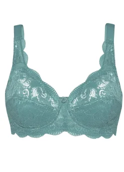 Best Susa Zweierpack BH mit zarter Elastikspitze Damen Bh Ohne Bügel|Bh Mit Spitze