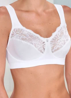 Clearance Swegmark BH mit hübscher Elastikspitze Damen Bh Ohne Bügel|Bh Mit Spitze