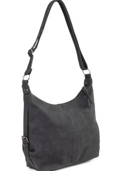 Outlet Tasche aus weichem, dezent schattiertem Synthetik Handtaschen