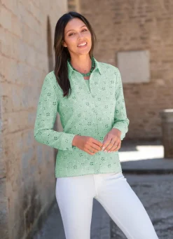 New 2-teiliges Blusen Set Damen Tops|Sets