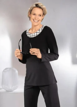 Best 2-teiliges Set bestehend aus Weste und Shirt Damen Sets