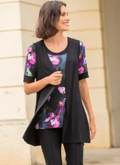 Clearance 2-teiliges Set in verschlussloser Form Damen Sets