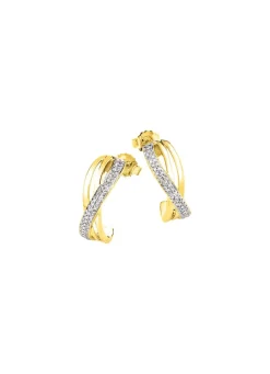 Damen Mona Ohrschmuck<Tolle Ohrstecker mit Diamanten