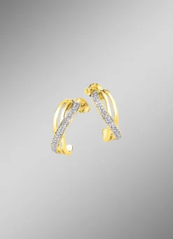 Damen Mona Ohrschmuck<Tolle Ohrstecker mit Diamanten