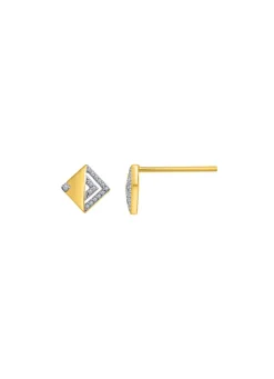 New Tolle Ohrstecker mit Diamanten Damen Ohrschmuck
