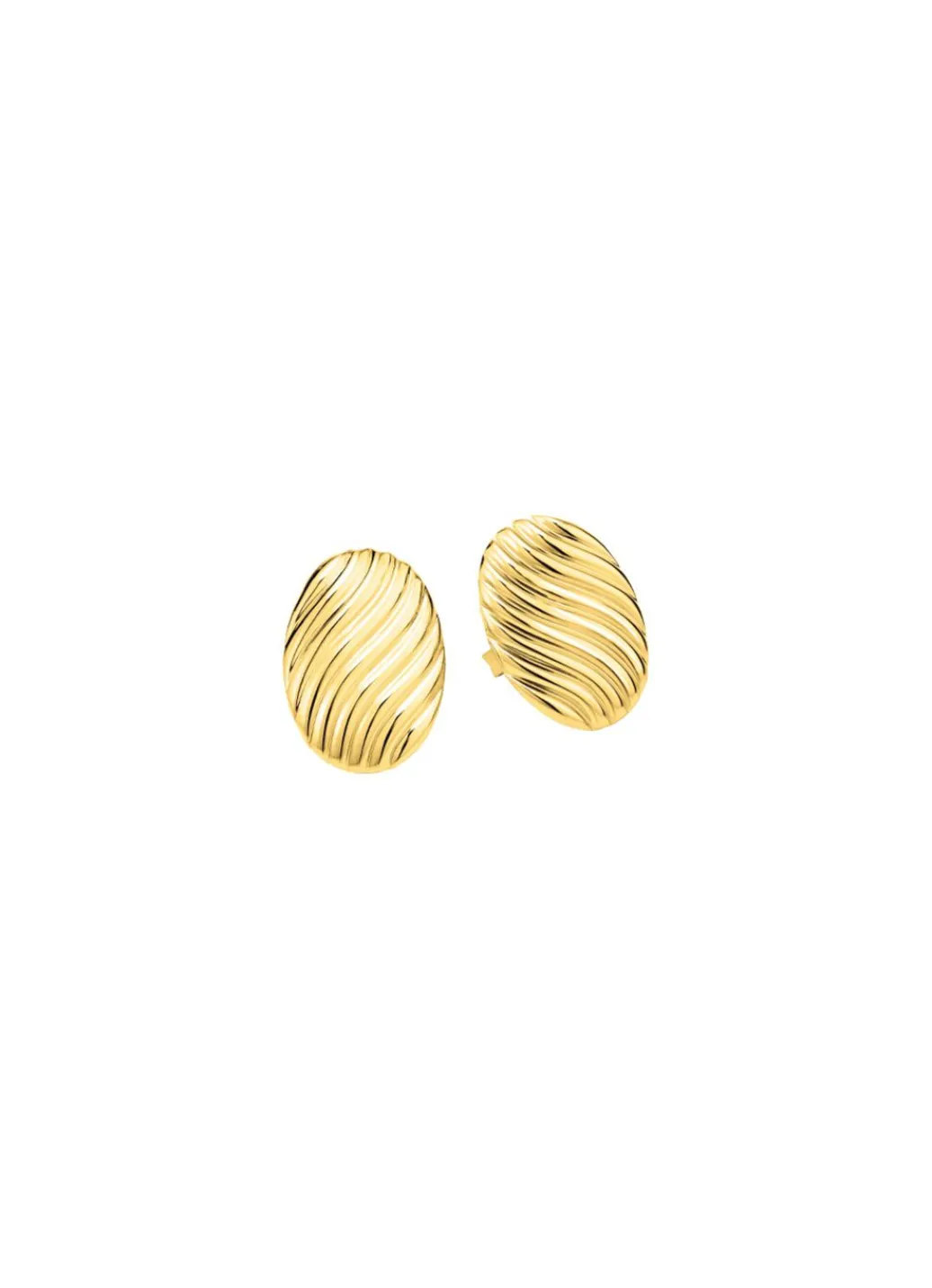 Best Tolle Ohrstecker mit Rillendesign Damen Ohrschmuck