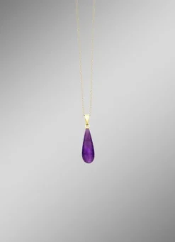 New Toller Anhänger mit Amethyst Damen Anhänger