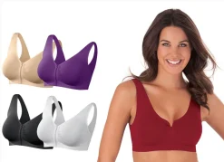 Traum-BH mit Reißverschluss, 5er-Set Damen Bh Ohne Bügel