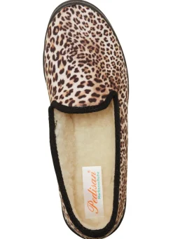 Discount Trendige Damen-Hausschuhe, Weite H, mit Wolle Damen Hausschuhe
