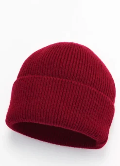 Clearance Trendige Damen-Mütze, mit breitem Umschlag Mützen & Hüte
