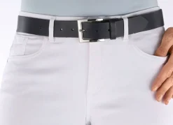 Sale Trendiger Damen-Gürtel aus Leder, 3,5 cm breit Gürtel
