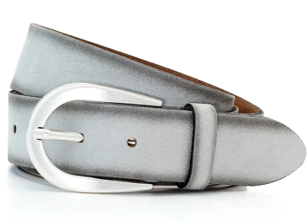 Best Trendiger Damen-Gürtel, aus Leder, 3,5 cm breit Gürtel