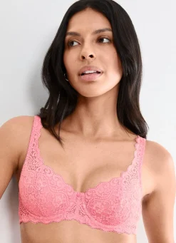 Hot Triumph Amourette Bügel-BH mit Elastikspitze Damen Bh Mit Spitze|Bh Mit Bügel