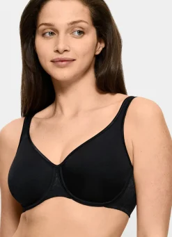 New Triumph-Comfort Minimizer-Bügel-BH mit elastischer Tüllstickereispitze Damen Minimizer-Bh|Bh Mit Spitze
