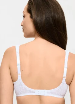 Clearance Triumph-Comfort Minimizer-Bügel-BH mit elastischer Tüllstickereispitze Damen Minimizer-Bh|Bh Mit Spitze