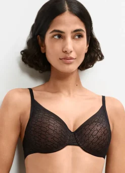 Hot Triumph-Signature Sheer- Bügel-BH mit weich gepolsterten Cups Damen Bh Mit Spitze|Bh Mit Bügel
