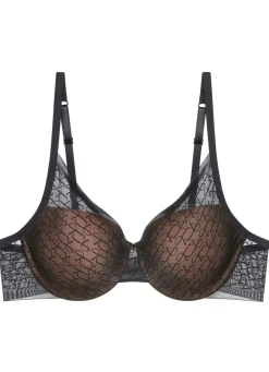 Hot Triumph-Signature Sheer- Bügel-BH mit weich gepolsterten Cups Damen Bh Mit Spitze|Bh Mit Bügel
