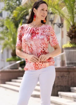 Damen Mona Tuniken<Tunika aus Musselin