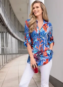 Damen Mona Tuniken<Tunika mit Floraldessin