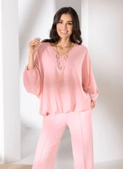 Damen Mona Tuniken|Basics<Tunika mit Raglanärmeln