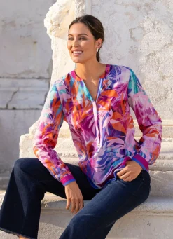 Damen Mona Tuniken<Tunika mit schöner Bordüre