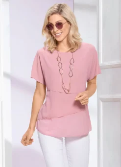 Damen Mona Tuniken|Basics<Tunika mit Stufen-Volants