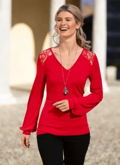 Damen Mona Tuniken<Unifarbene Shirt-Tunika