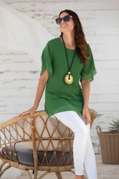 Damen Mona Tuniken|Basics<Unifarbene Tunika