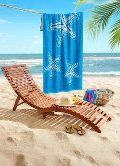 Damen Mona Strandkleider<Velours-Strandlaken aus 100% Baumwolle