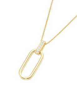 Clearance Vergoldeter Anhänger mit Kette Damen Anhänger