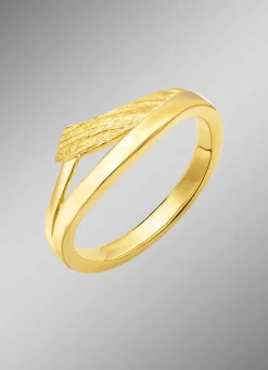 Vergoldeter Damenring aus Silber Damen Ringe