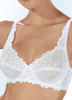 Clearance Viania Bügel-BH mit Stickereispitze Damen Bh Mit Spitze|Bh Mit Bügel