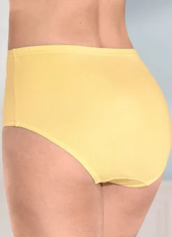 New Viererpack Slips mit Gummizug im Bund Damen Slips