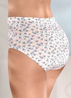 New Viererpack Slips mit Gummizug im Bund Damen Slips