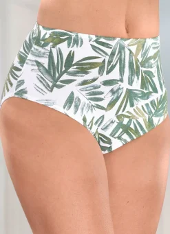Sale Viererpack Slips mit hübschem Floraldessin Damen Slips
