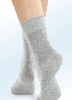 Viererpack Socken mit BIO-Baumwolle Damen Socken