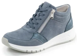 Best Waldläufer, bequeme Damen-Boots, Weite H, mit herausnehmbarem Fußbett Damen Sneaker & Sportschuhe|Schnürschuhe