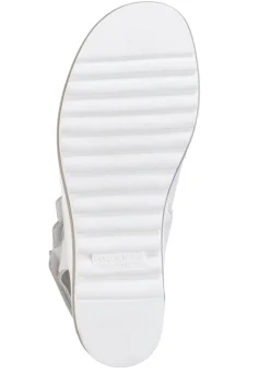 Outlet Waldläufer, bequeme Damen-Sandalen, Weite H, mit herausnehmbarem Fußbett Damen Sandalen