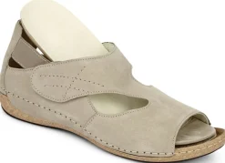 Hot Waldläufer, bequeme Damen-alen, Weite H, mit herausnehmbarem Fußbett Damen Sandalen