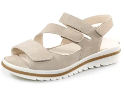 Clearance Waldläufer, bequeme Damen-Sandalen, Weite H, mit herausnehmbarem Fußbett Damen Sandalen