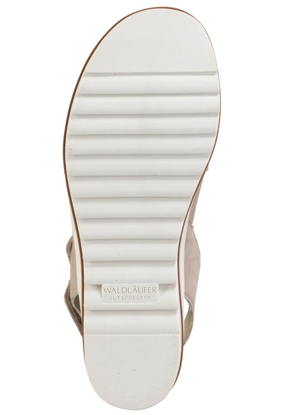 Clearance Waldläufer, bequeme Damen-Sandalen, Weite H, mit herausnehmbarem Fußbett Damen Sandalen