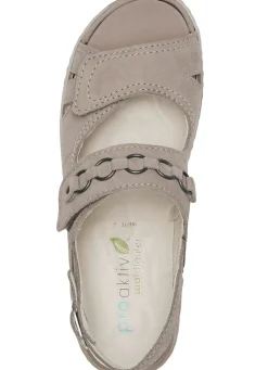 Waldläufer, bequeme Damen-Sandalen, Weite G, mit herausnehmbarem Fußbett Damen Sandalen