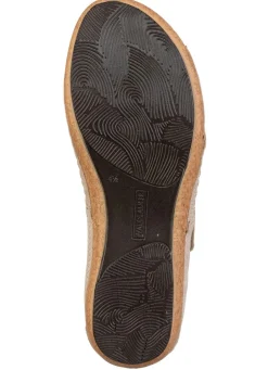 Discount Waldläufer, bequeme Damen-alen, Weite H, mit herausnehmbarem Fußbett Damen Sandalen