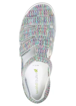 Waldläufer, bequeme Damen-Sandalen, Weite H, mit herausnehmbarem Fußbett Damen Sneaker & Sportschuhe|Sandalen